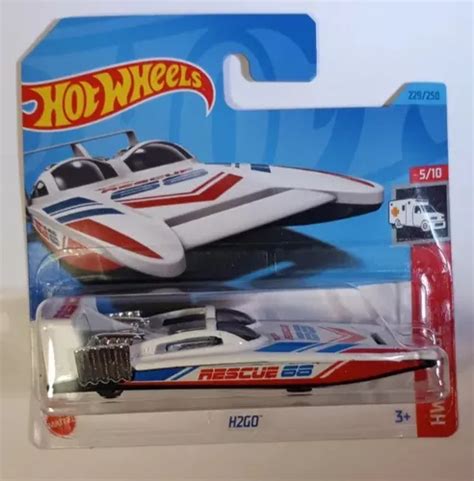 Hot Wheels H Go Hw Rescue Barco Lancha Resgate Lote P