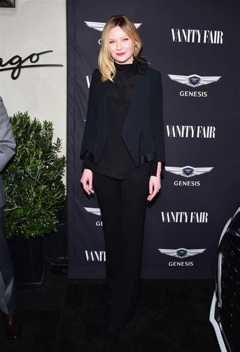 KIRSTEN DUNST at Vanity Fair and Genesis Celebrate Hidden Figures in Los Angeles 02/24/2017 ...