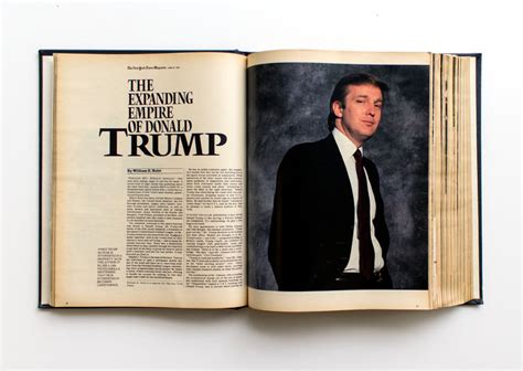 The Trump Of Magazines Past The New York Times