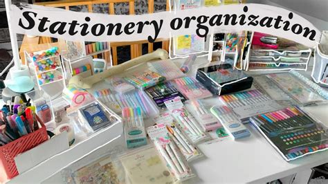 How I Organize My Huge Stationery Collection Pt 2 YouTube