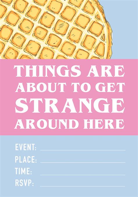 stranger things birthday invitation 6
