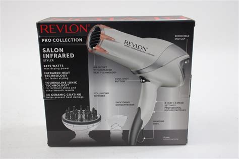 Revlon 1875w Infrared Hair Dryer For Faster Drying Property Room