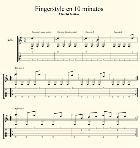 Técnicas de Fingerstyle para Guitarra Eléctrica Musiquina