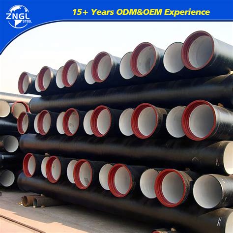 Iso Bs En Self Anchored Or Restrained Joint Ductile Iron Pipe