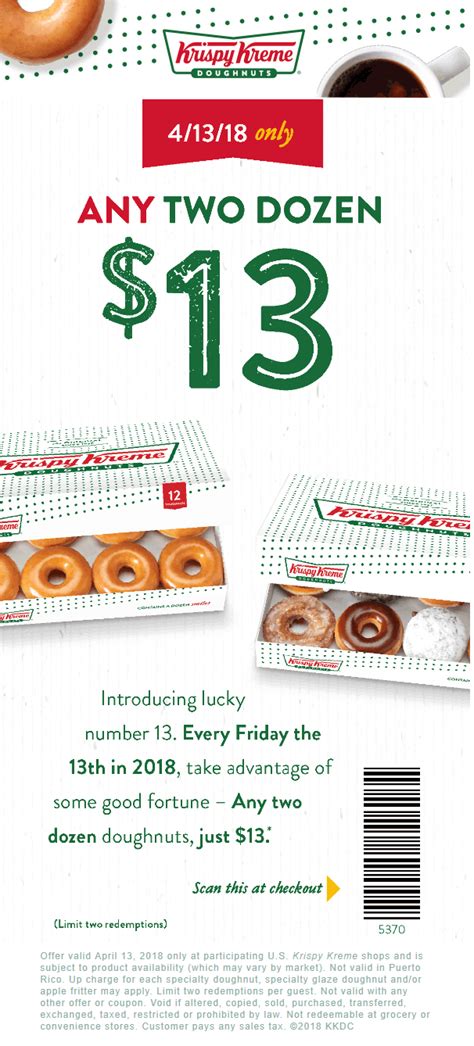 Krispy Kreme Promo Code 2024 - Nona Albertine