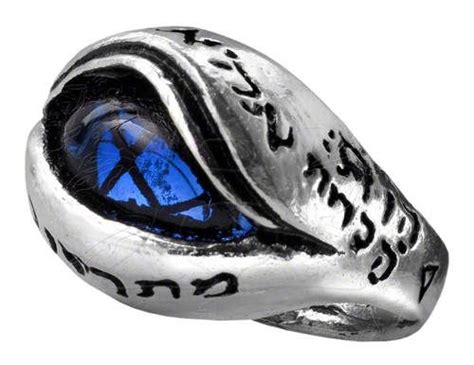 Angels Eye Ring Gothic Jewelry Rings Eye Ring Blue Rings