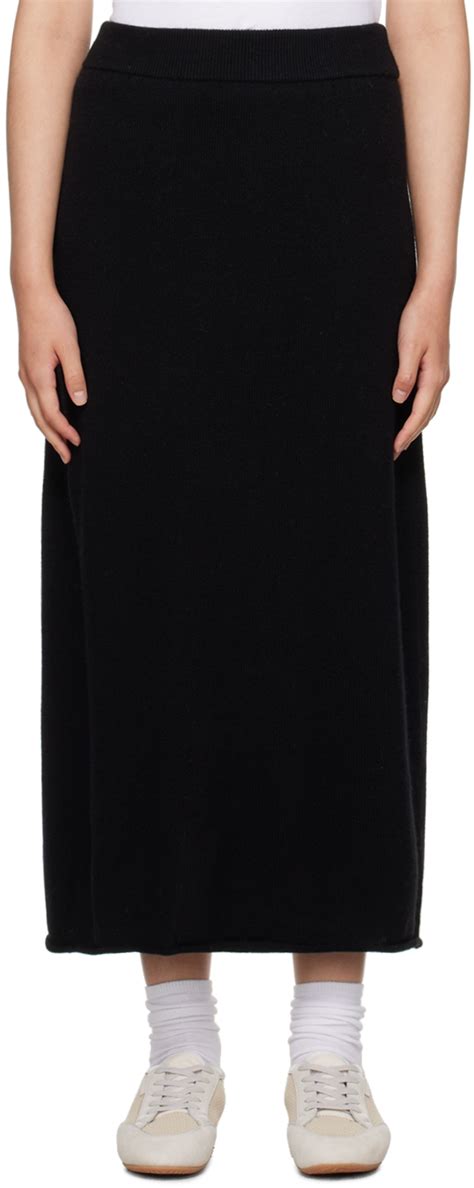 Buy Lisa Yang Exclusive Black The Elin Midi Skirt Bl Black At