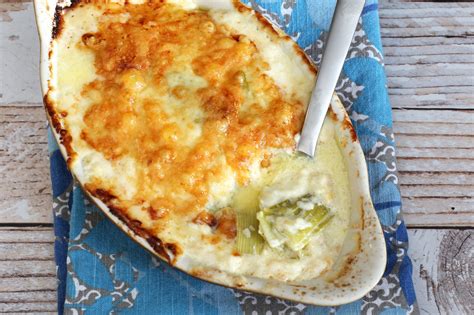 Leeks Have A Starring Role In This Creamy Leek Gratin Recipe