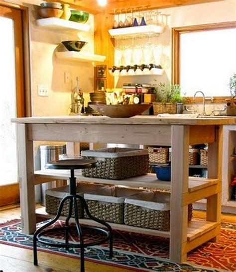 25 DIY Kitchen Cart Ideas For Storage Organization DIYnCrafty