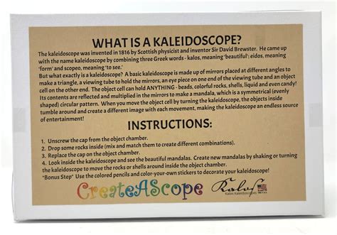 Kaleidoscope Kit - Nature CreateAScope - Cape Kaleidoscopes