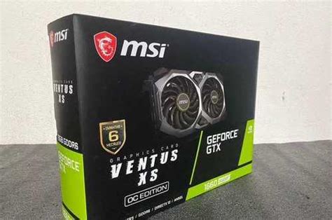 Видеокарта MSI GTX 1660 Super 6Gb | Festima.Ru – частные объявления