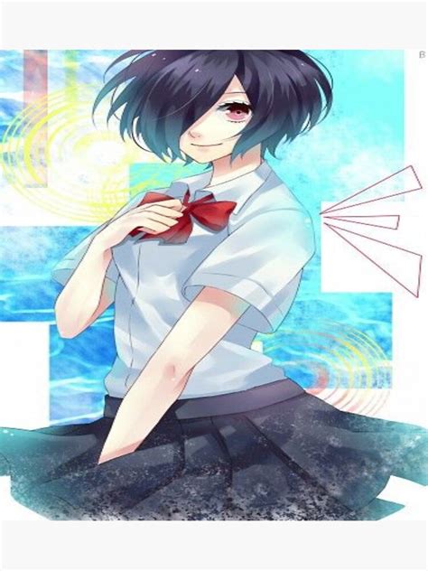 Tokyo Ghoul Touka Kirishima Sticker For Sale By Evansale Redbubble