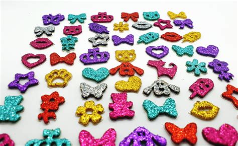 100 Mini Adesivos Pet Coleção Fêmea Piercings Lacinhos Kit Elo7