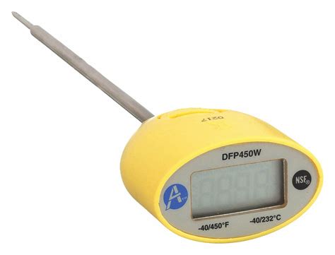 Top Reading Oval Style Pocket Thermometer To F To C