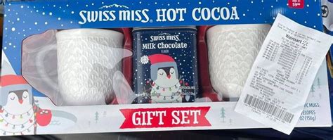 Swiss Miss Hot Cocoa Ceramic Mug Gift Set