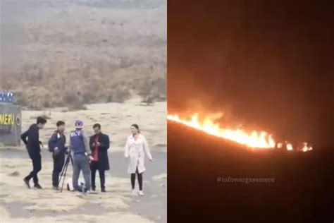 Ini Sosok Diduga Biang Keladi Kebakaran Bukit Teletubbies Bromo Sempat