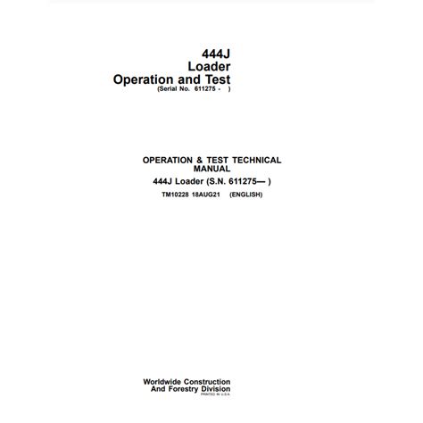 Technical Manuals John Deere Tm1243 11