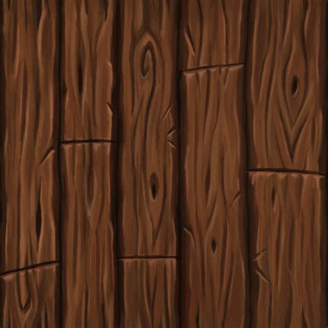 Old Wood Texture Cartoon