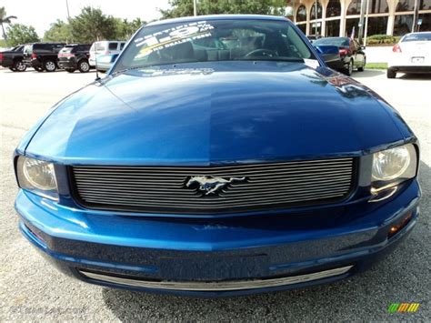 2009 Vista Blue Metallic Ford Mustang V6 Coupe 69841201 Photo 16