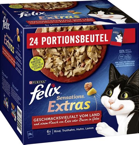 Felix Sensations Extras Geschmacksvielfalt Vom Land In Gelee Ab 4 59