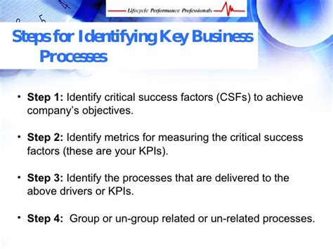 4 Ways To Identify Business Processes Key Processes