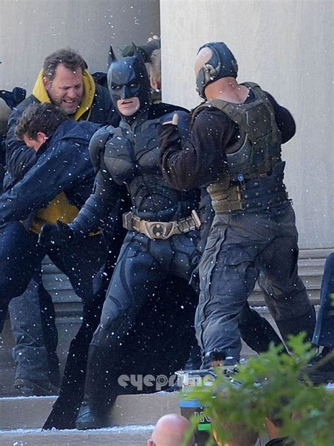 The Dark Knight Rises Set Photos And Video Backstageol