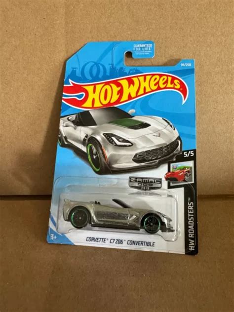 Hot Wheels Zamac Corvette C Z Convertible Hw Roadsters L Eur Picclick Fr