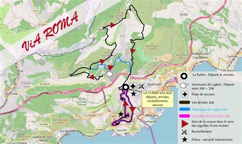 Trail De La Turbie Alpes Maritimes Inscription Parcours