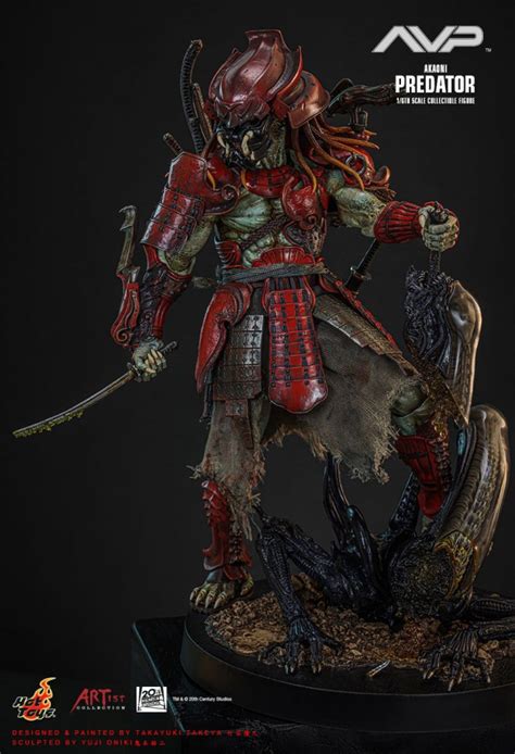Akaoni Samurai Predator Aus Hot Toys Artist Collection Ac
