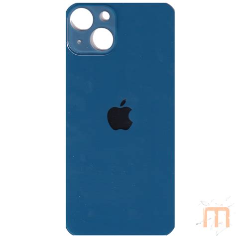 Tapa Cristal Trasera IPhone 13 Azul Movilcrack