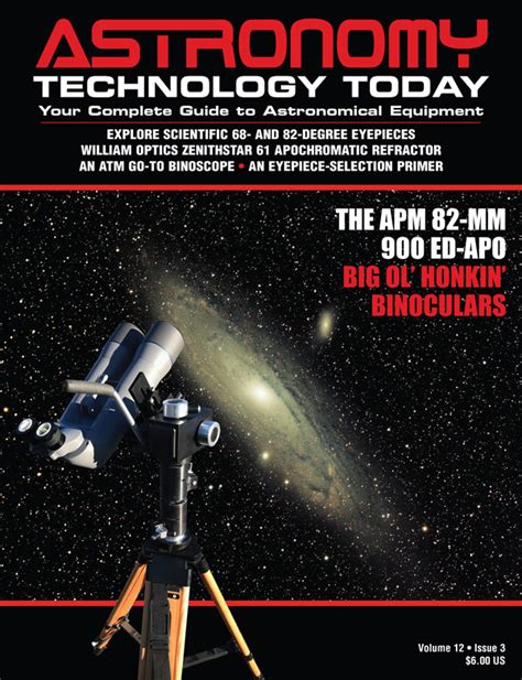 ATT Vol12 Issue3 Cover Astronomy Technology Today