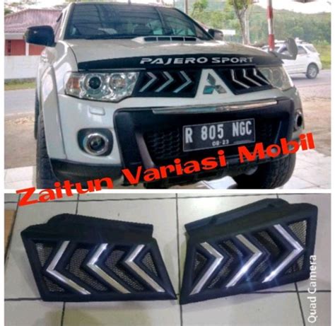 Jual Front Grille Grill Depan Mitsubishi Pajero Sport Rockford 2009