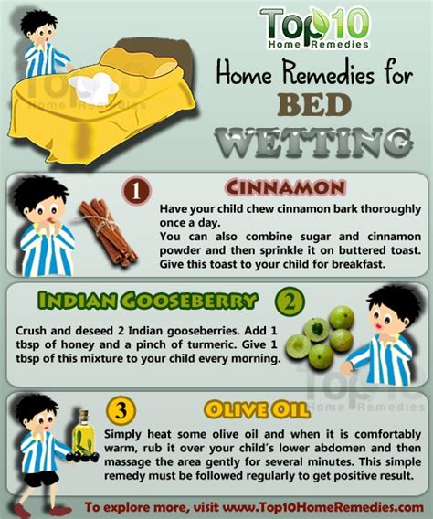 Home Remedies For Bedwetting Top 10 Home Remedies