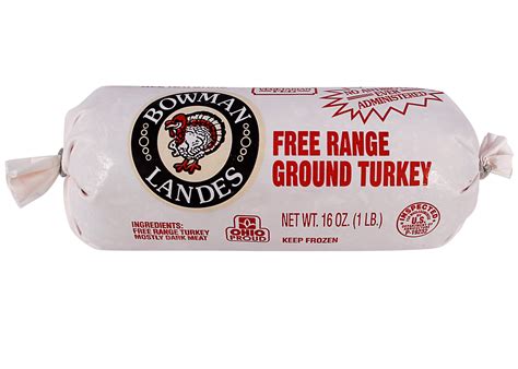 Free Range Ground Turkey (1# tube) | Bowman And Landes Turkeys