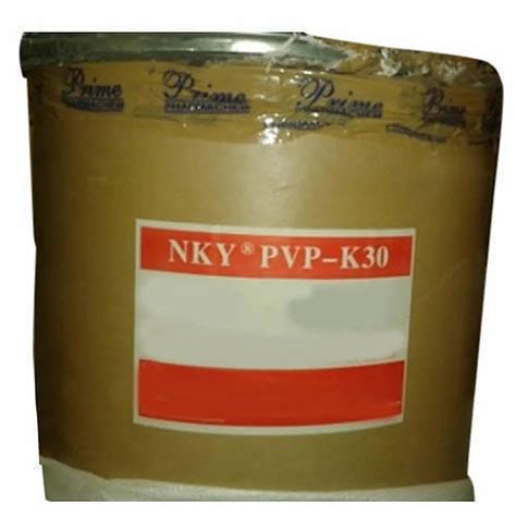 Polyvinylpyrrolidone K30 Powder Packaging Type Drum At 350 Kilogram