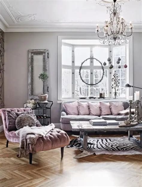 30 Pink And Gray Decor DECOOMO