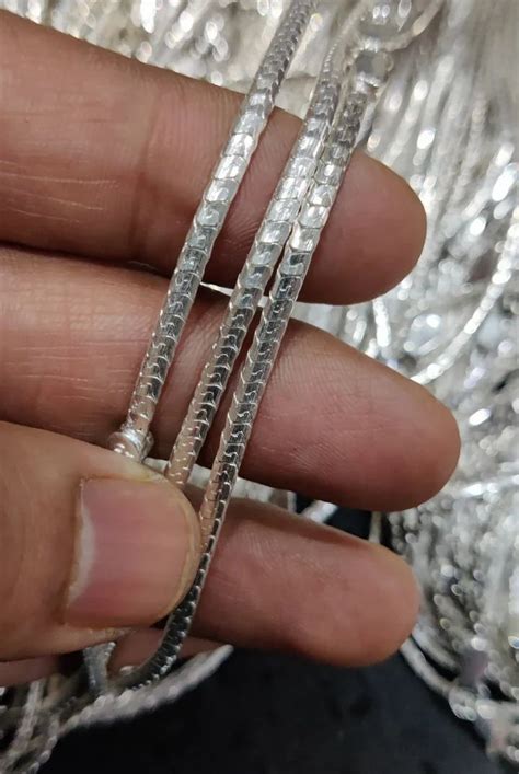 Pure Silver Chain For Men At Rs Gram In Mathura Id