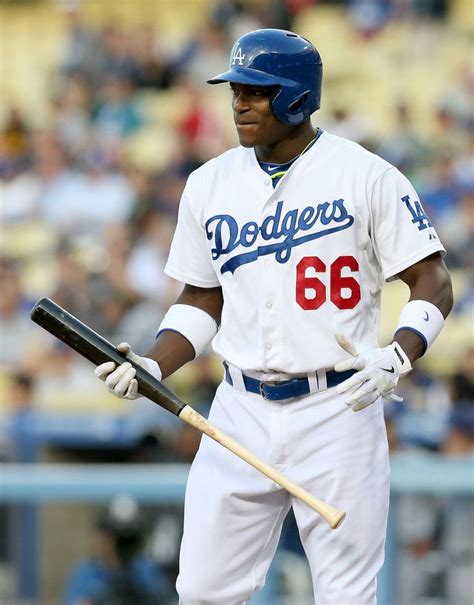 The latest sensation to don a Dodgers uniform: Yasiel Puig. | Dodgers ...