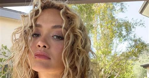 Rita Ora Risks Wardrobe Malfunction In Braless Snaps Daily Star