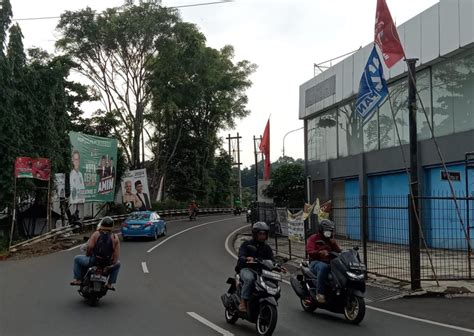 Suasana Masa Tenang Pemilu Penurunan Apk Di Kota Depok Masih