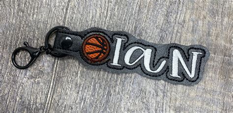 Custom Basketball Keychain Basketball Team Gifts Personalized