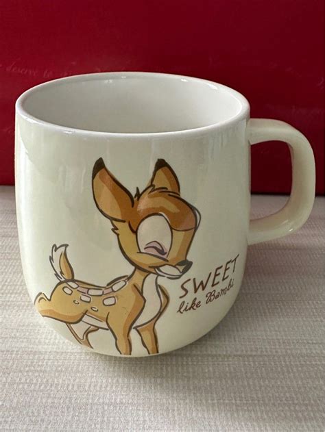 Disney Ceramic Mug Bambi Dumbo Furniture Home Living Kitchenware