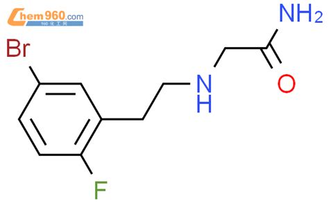 615534 64 0 ACETAMIDE 2 2 5 BROMO 2 FLUOROPHENYL ETHYL AMINO 化学式