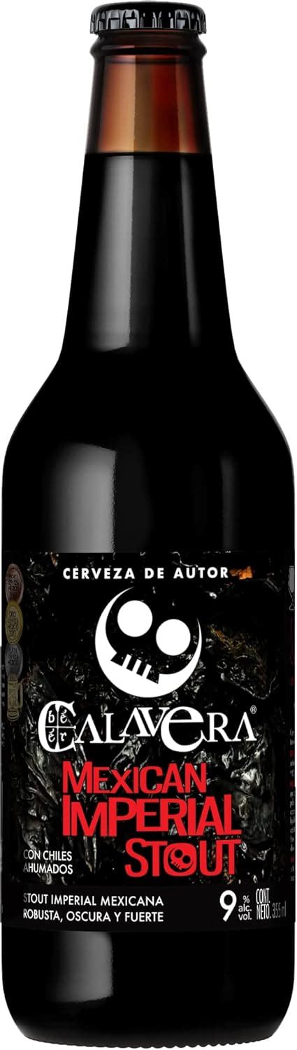 Cerveza Artesanal Calavera Mexican Imperial Stout 12 Pack Amazon