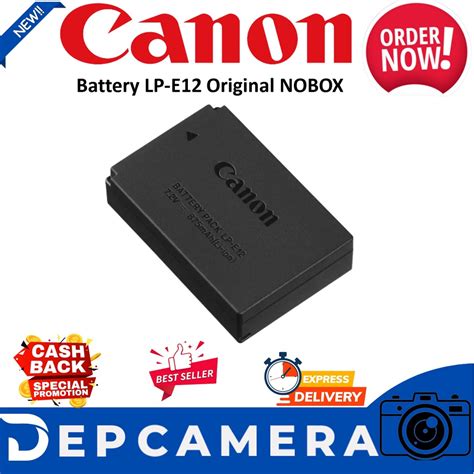 Jual Canon Battery Lp E Original Nobox Shopee Indonesia