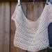 Crochet Bikini Beachwear Top Hobo Festival Sexy Modern Design Cropped