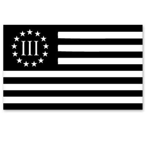 3 Percenter Flag Defiance Iii Vinyl Sticker Decal Select