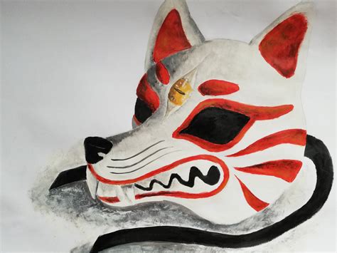 Japanese wolf mask by TigrisBarbossa on DeviantArt