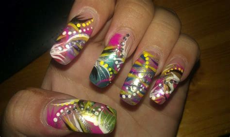 Pin By On Nails Nail Designs Finger Nail Art Crazy Nail Art