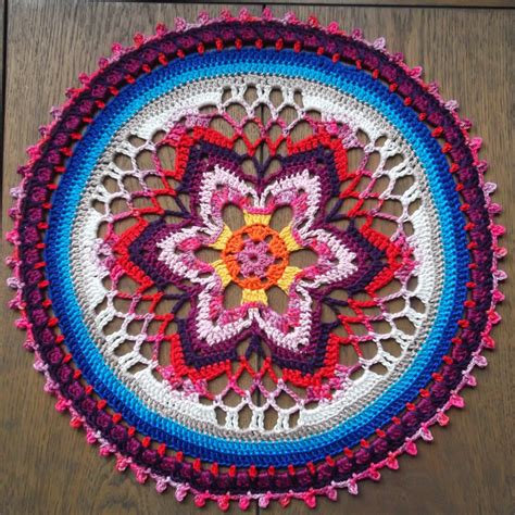 HaakYdee Starflower Mandala Doily